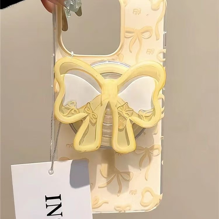 Yellow Bow Tie Shake Cartoon F - Phone Cases Quirky ulasan dan harga