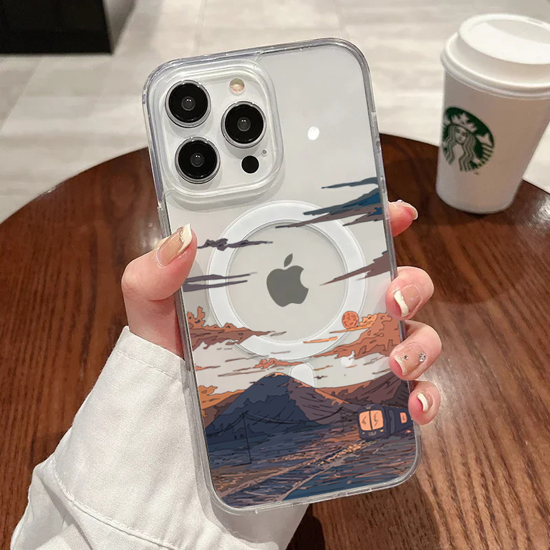 Sunset Pattern Fashion Phone C - Phone Cases Mous ulasan dan harga