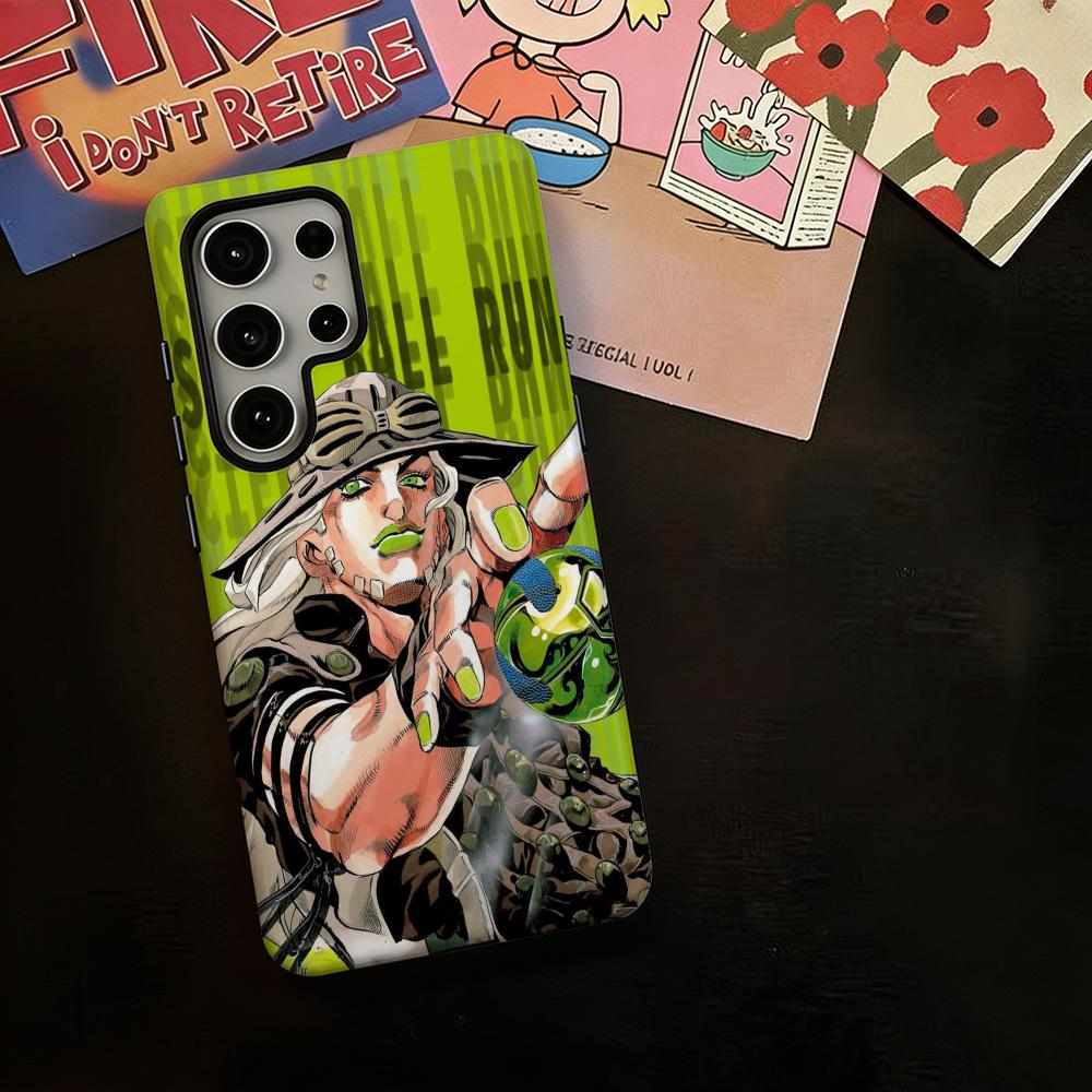 Hot cool Anime J-JOJO Steel Ba - Phone Cases For Samsung S22 ulasan dan harga