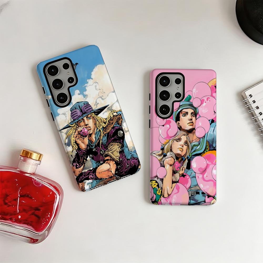 Hot cool Anime J-JOJO Steel Ba - Phone Cases For Samsung S22 ulasan dan harga