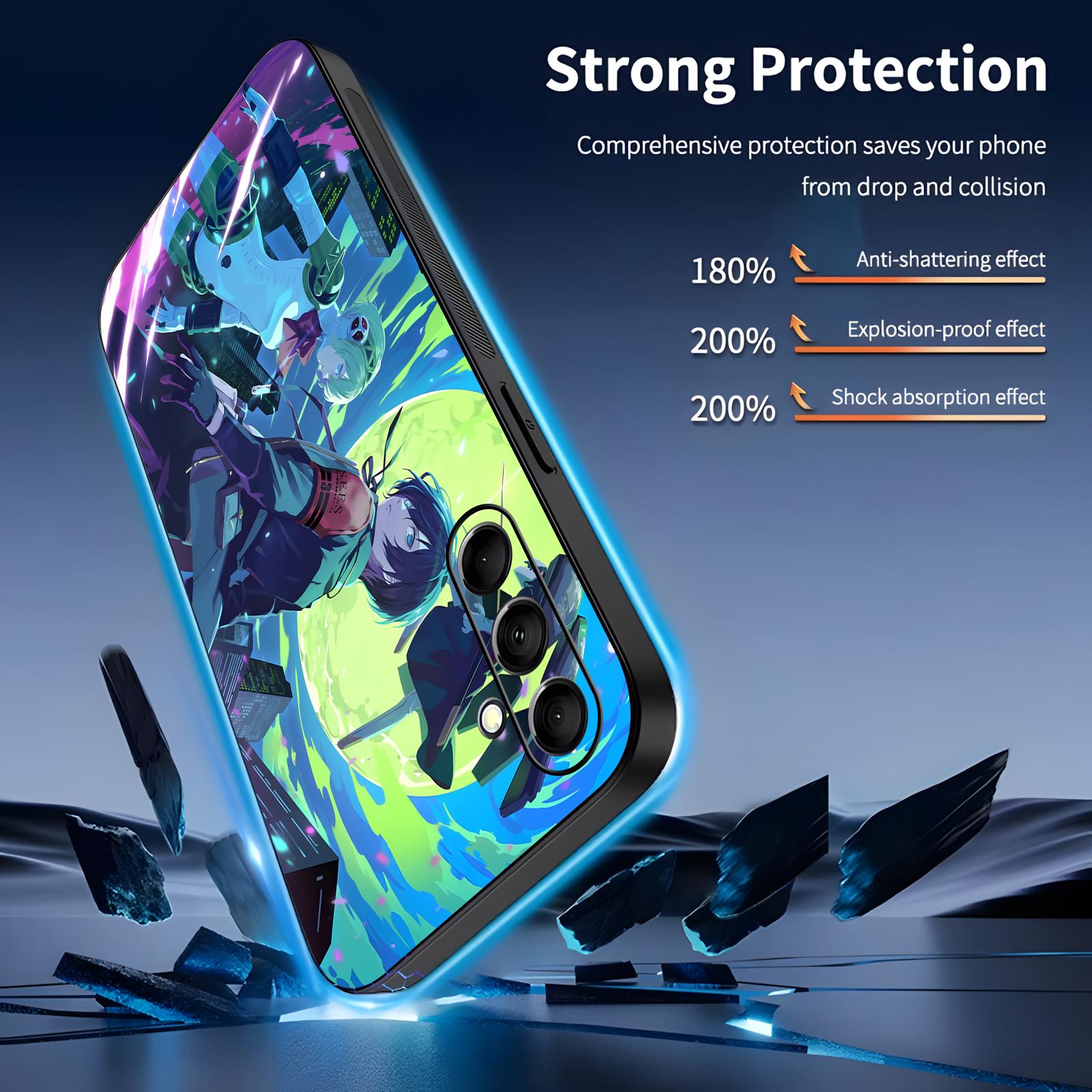 Phone Case For Samsung A57 A56 - Phone Cases Black ulasan dan harga