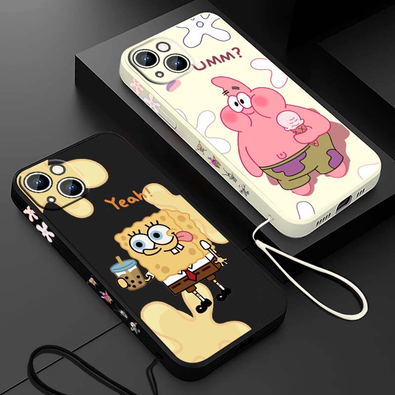 Fun S-SpongeBob S-SquarePants  - Silicone Liquid Case ulasan dan harga