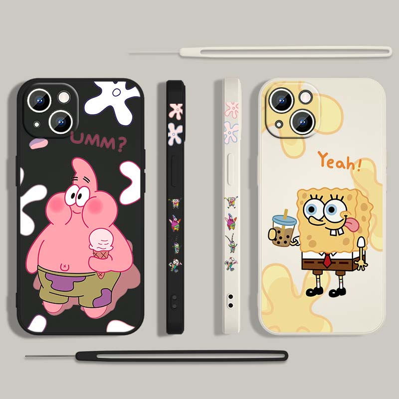 Fun S-SpongeBob S-SquarePants  - Silicone Liquid Case ulasan dan harga