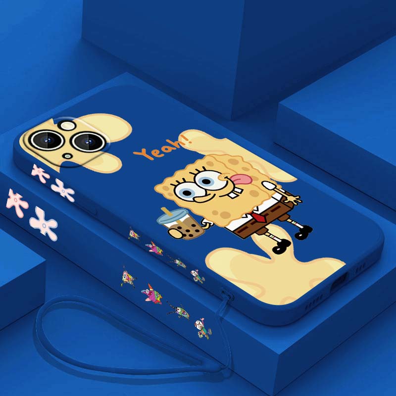 Fun S-SpongeBob S-SquarePants  - Silicone Liquid Case ulasan dan harga