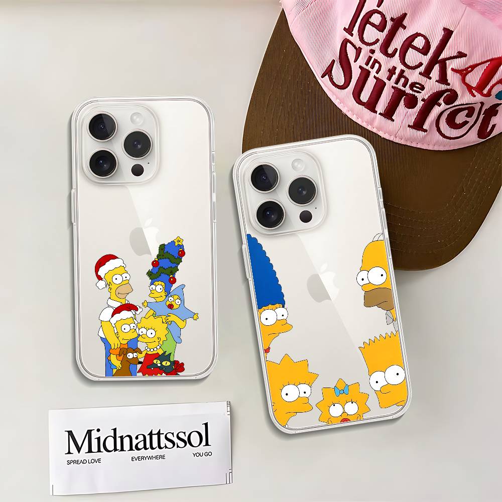 L-Simpsons-Es Funny Crystal Cl - Phone Cases Quirky ulasan dan harga
