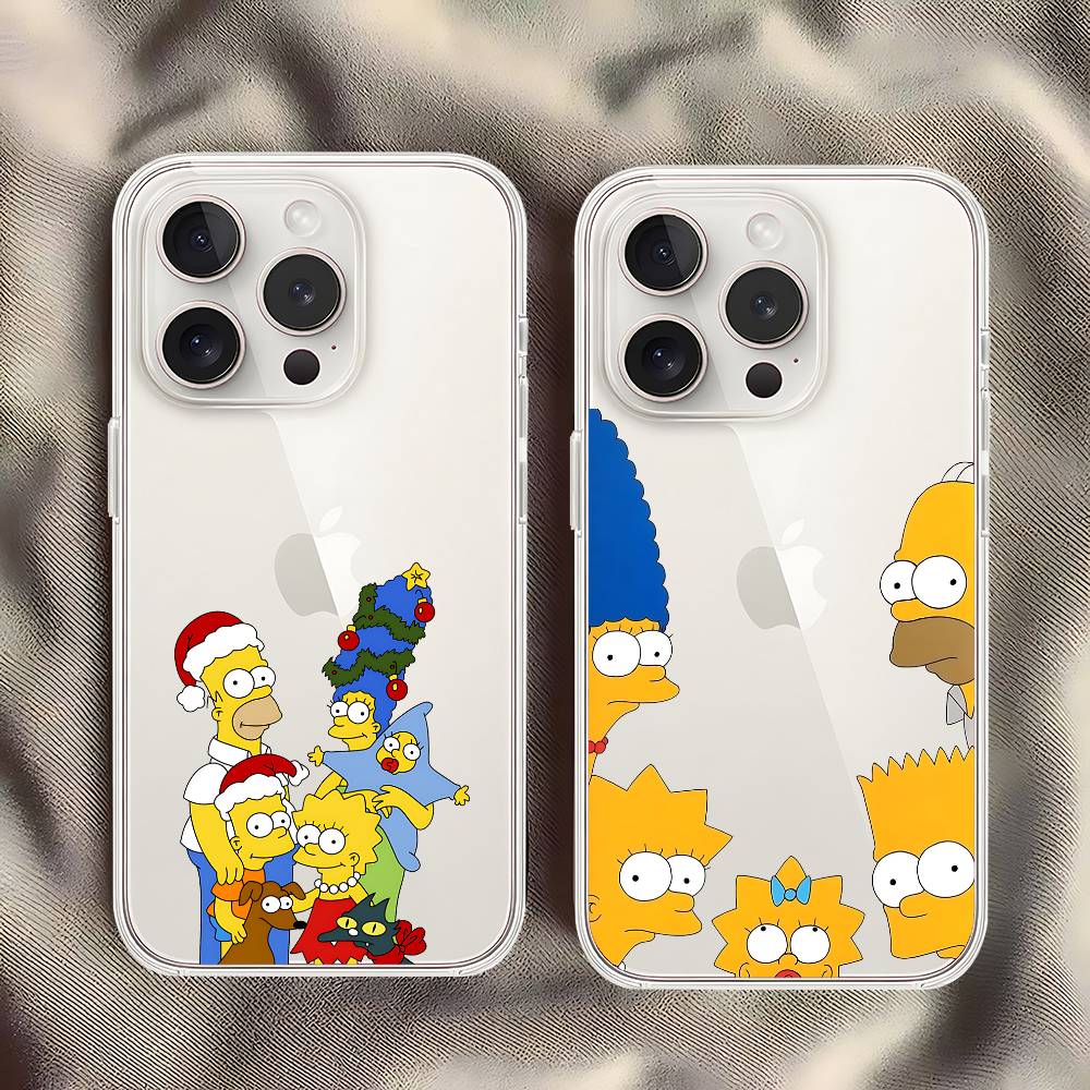 L-Simpsons-Es Funny Crystal Cl - Phone Cases Quirky ulasan dan harga