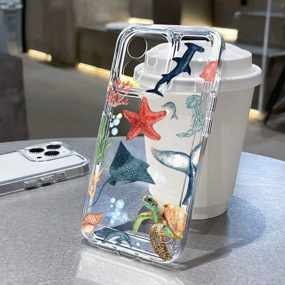 Sea Animals Case For iPhone 18 - Phone Cases Mous ulasan dan harga