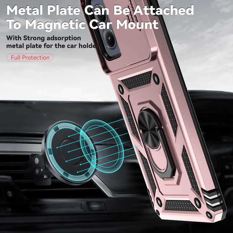 360° Ring Stand Case For Motor - Phone Cases Motorola Edge 2025 ulasan dan harga