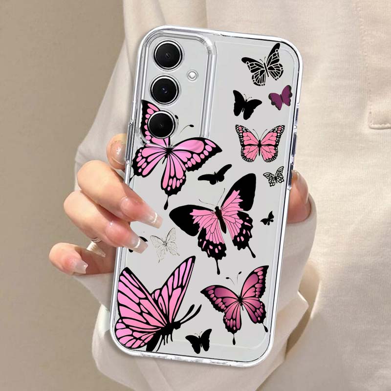 Purple Butterfly Graphic Phone - Phone Cases A14 Samsung ulasan dan harga