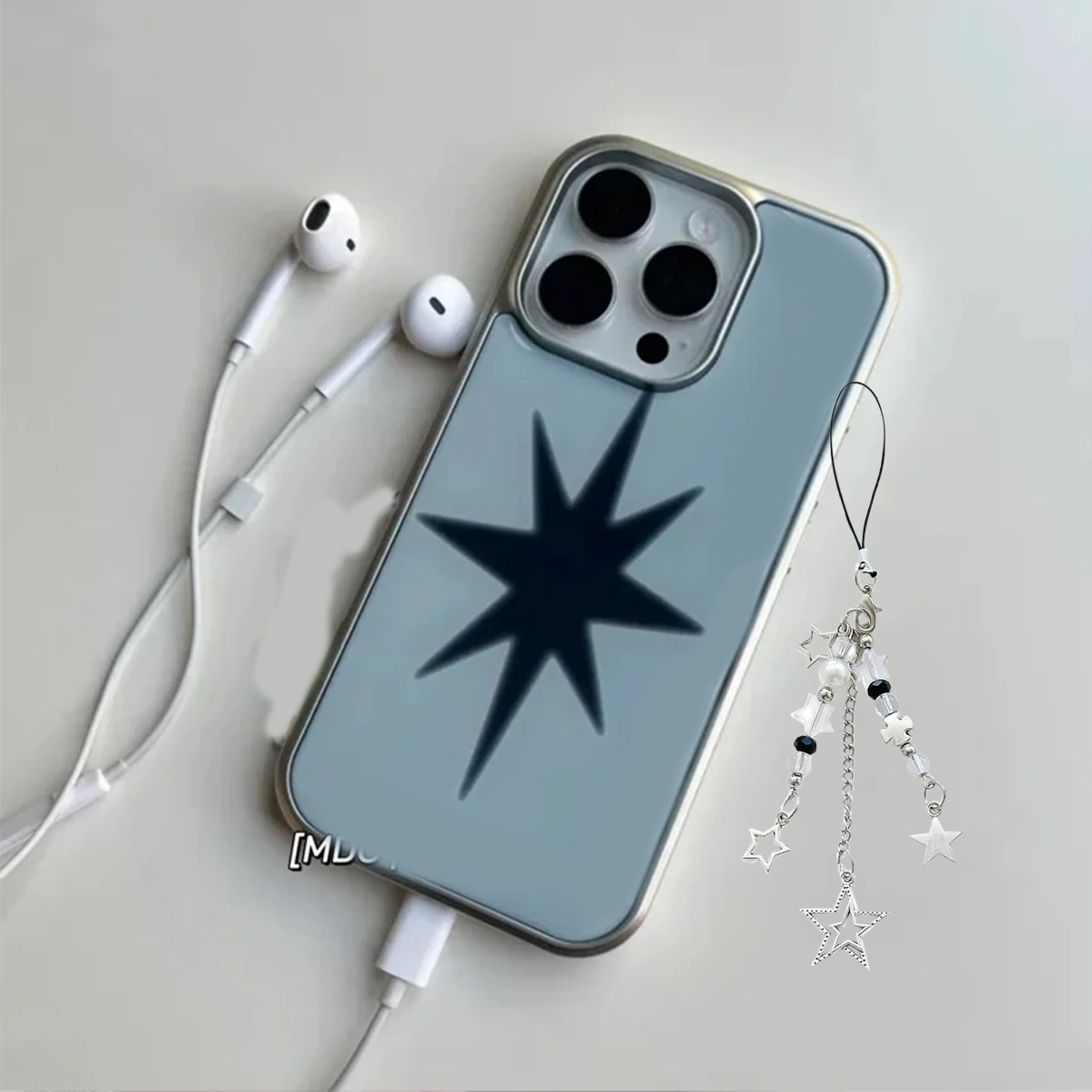 Blue Star Korean Ins Creative  - Phone Cases Vintage ulasan dan harga
