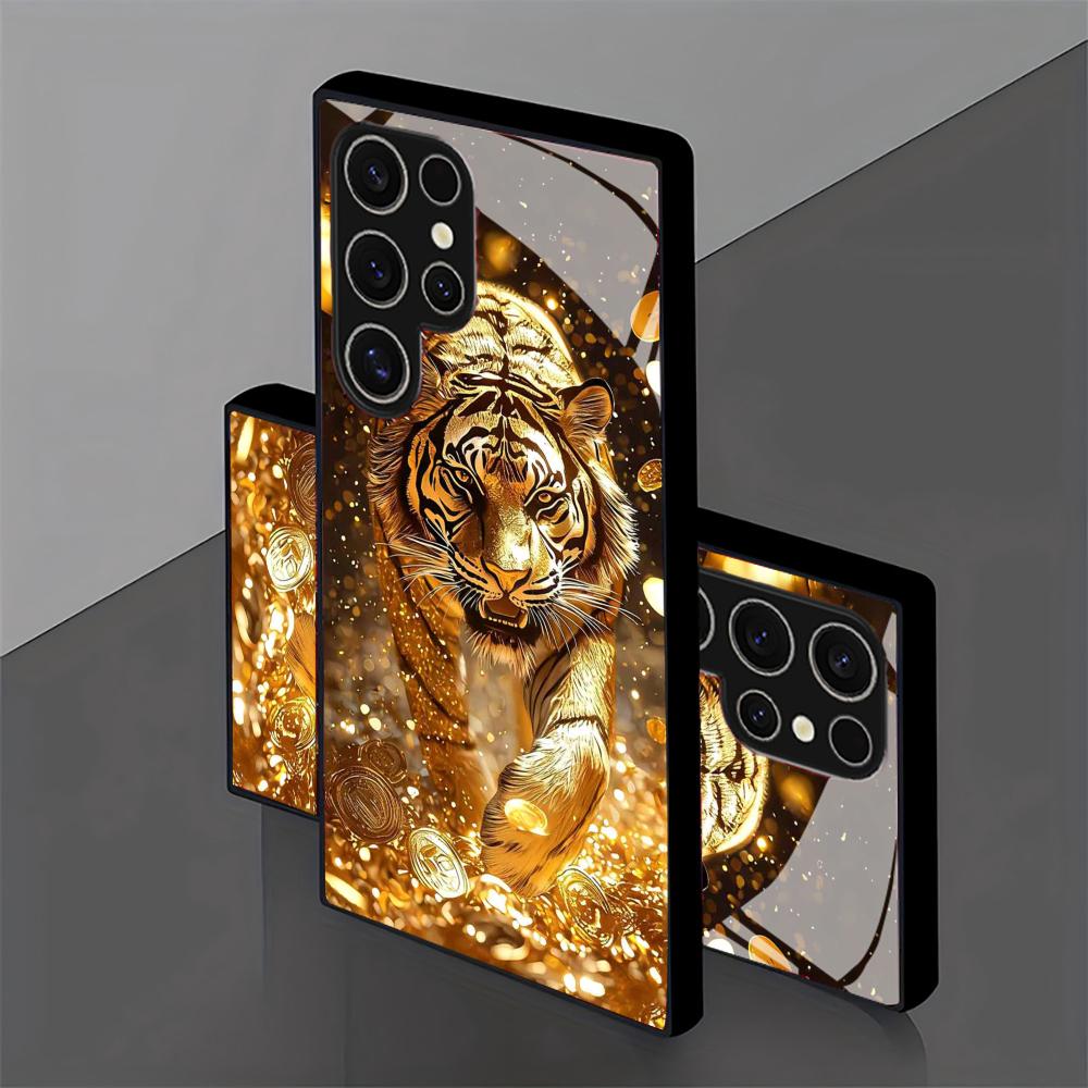 Tiger pattern glass Phone Case - Phone Cases Galaxy S26 Ultra ulasan dan harga