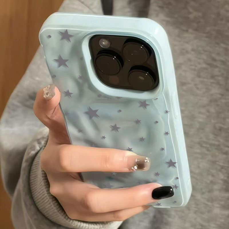 Minimalist Cute Star Wave Text - Phone Cases Vintage ulasan dan harga