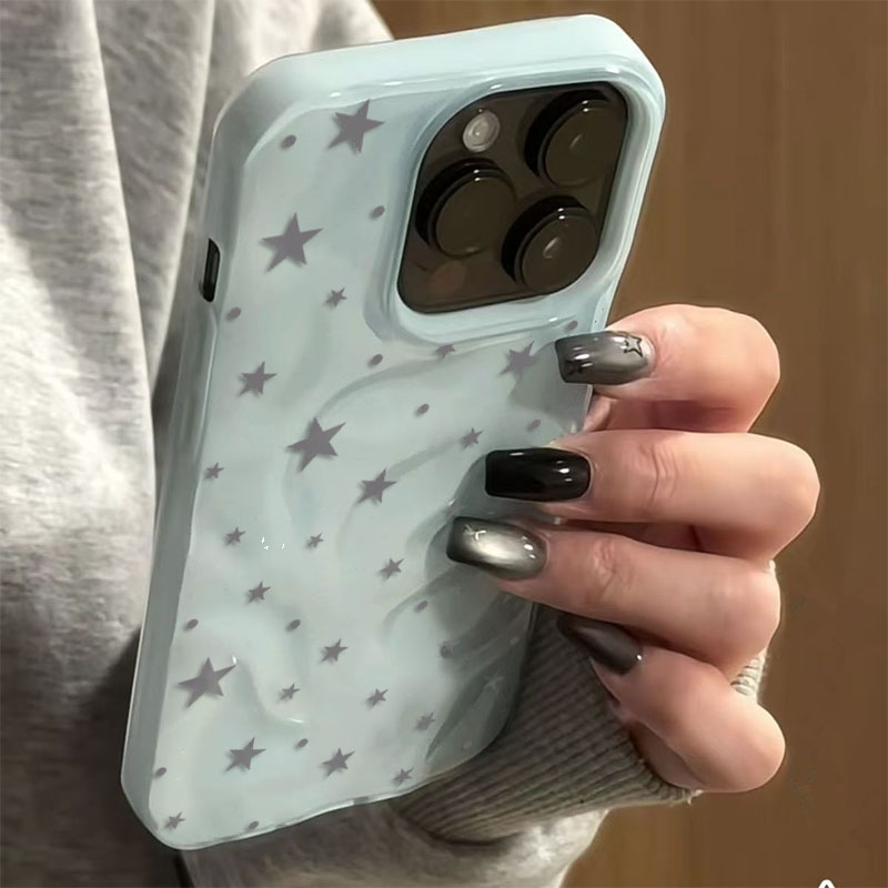 Minimalist Cute Star Wave Text - Phone Cases Vintage ulasan dan harga