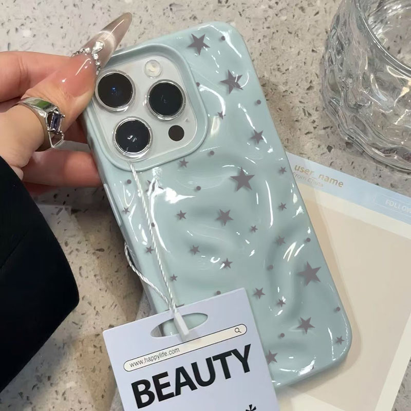 Minimalist Cute Star Wave Text - Phone Cases Vintage ulasan dan harga