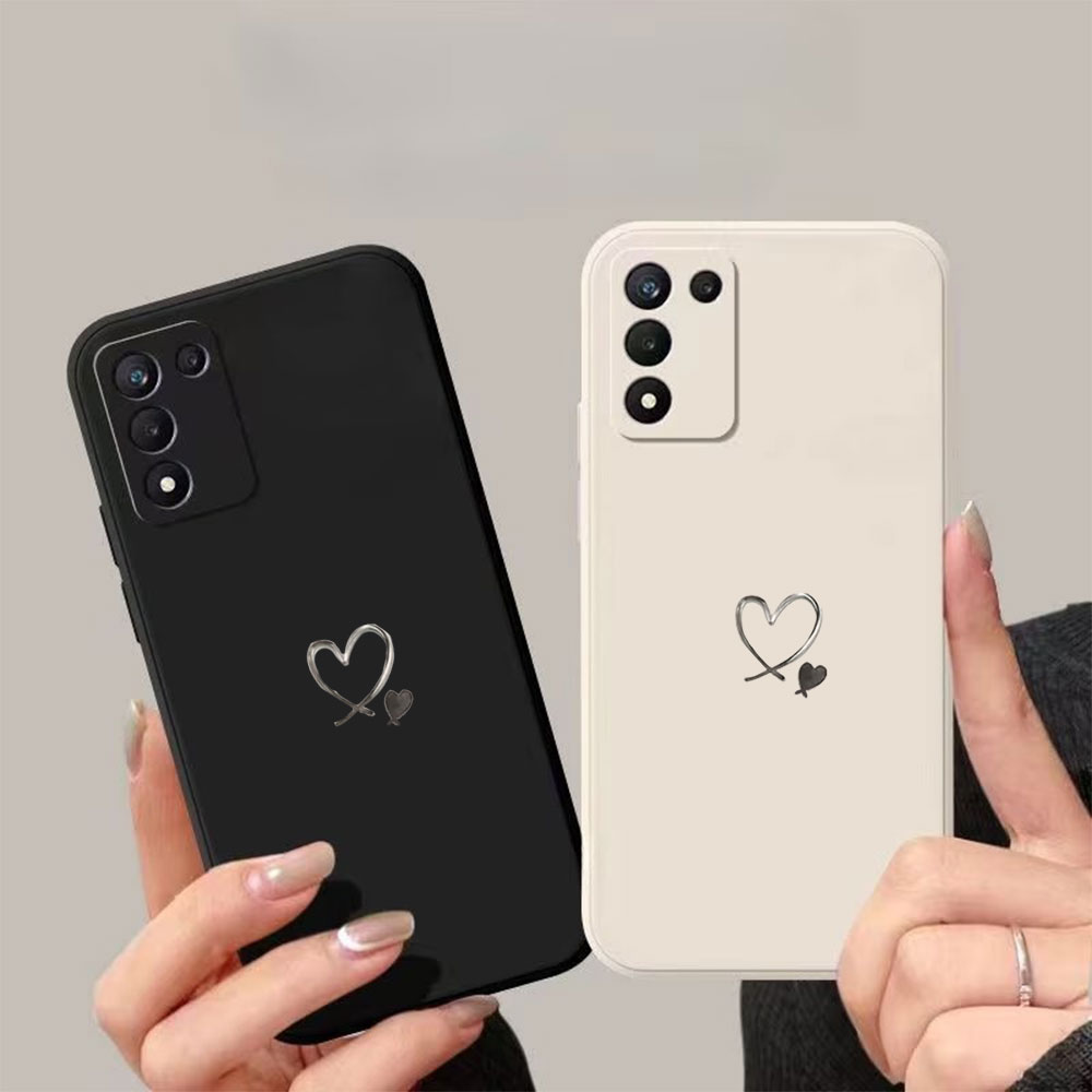 Love Heart Print Anti-Drop Pho - Phone Cases For Samsung S22 ulasan dan harga