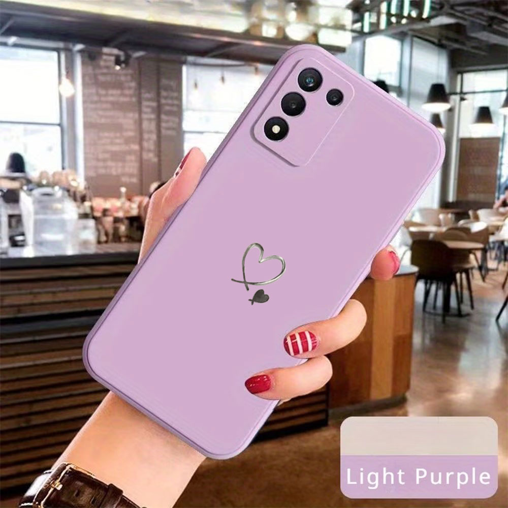 Love Heart Print Anti-Drop Pho - Phone Cases For Samsung S22 ulasan dan harga