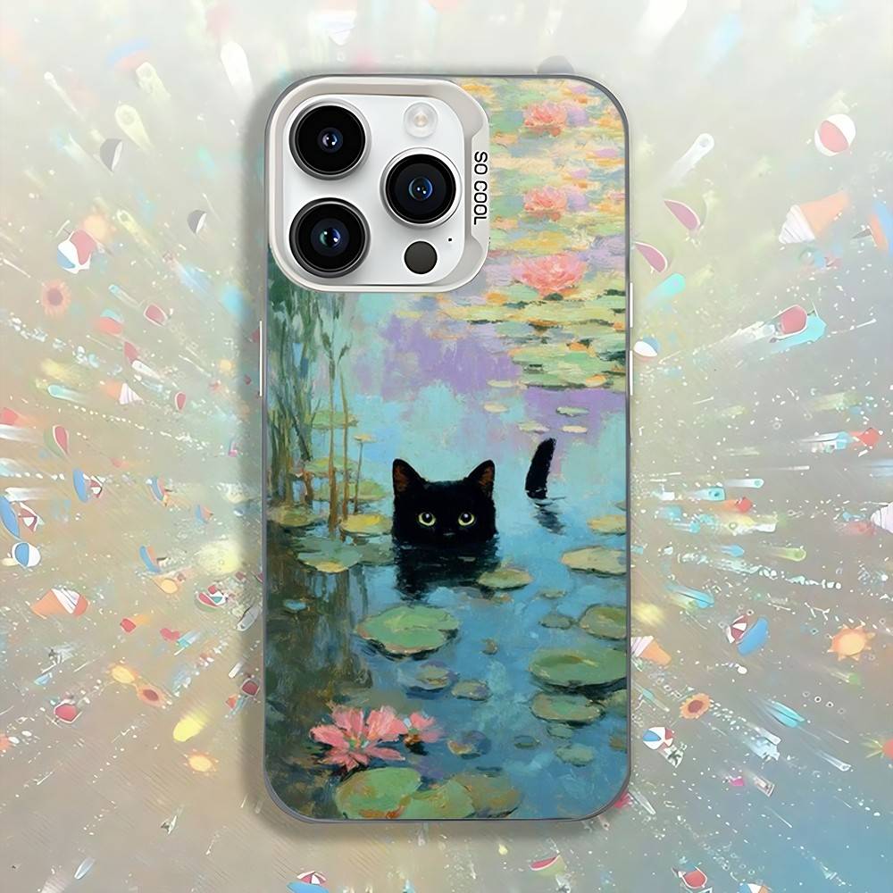 Funny Art Matisse Monet Black  - Phone Cases Quirky ulasan dan harga